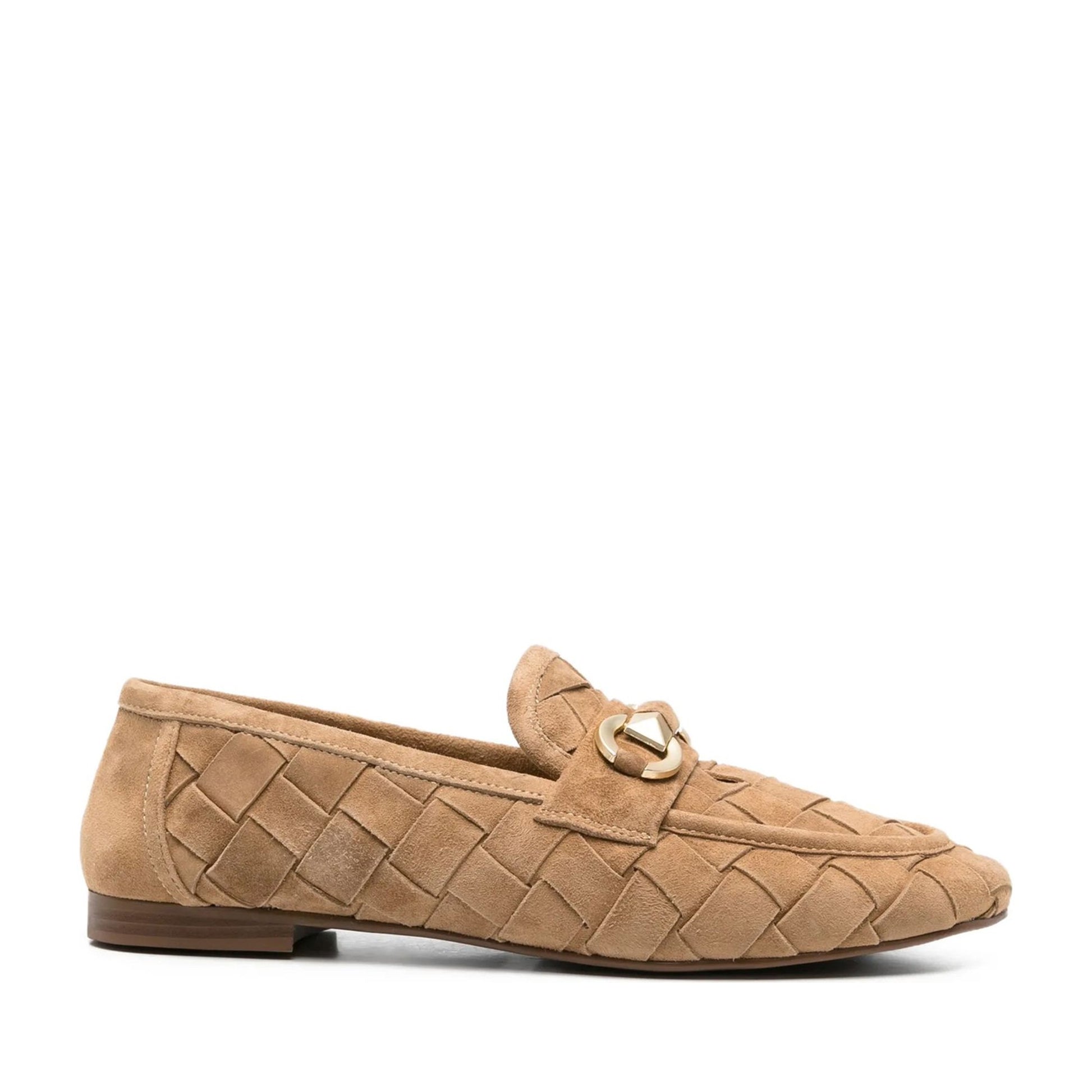 Women's Beige Loafers