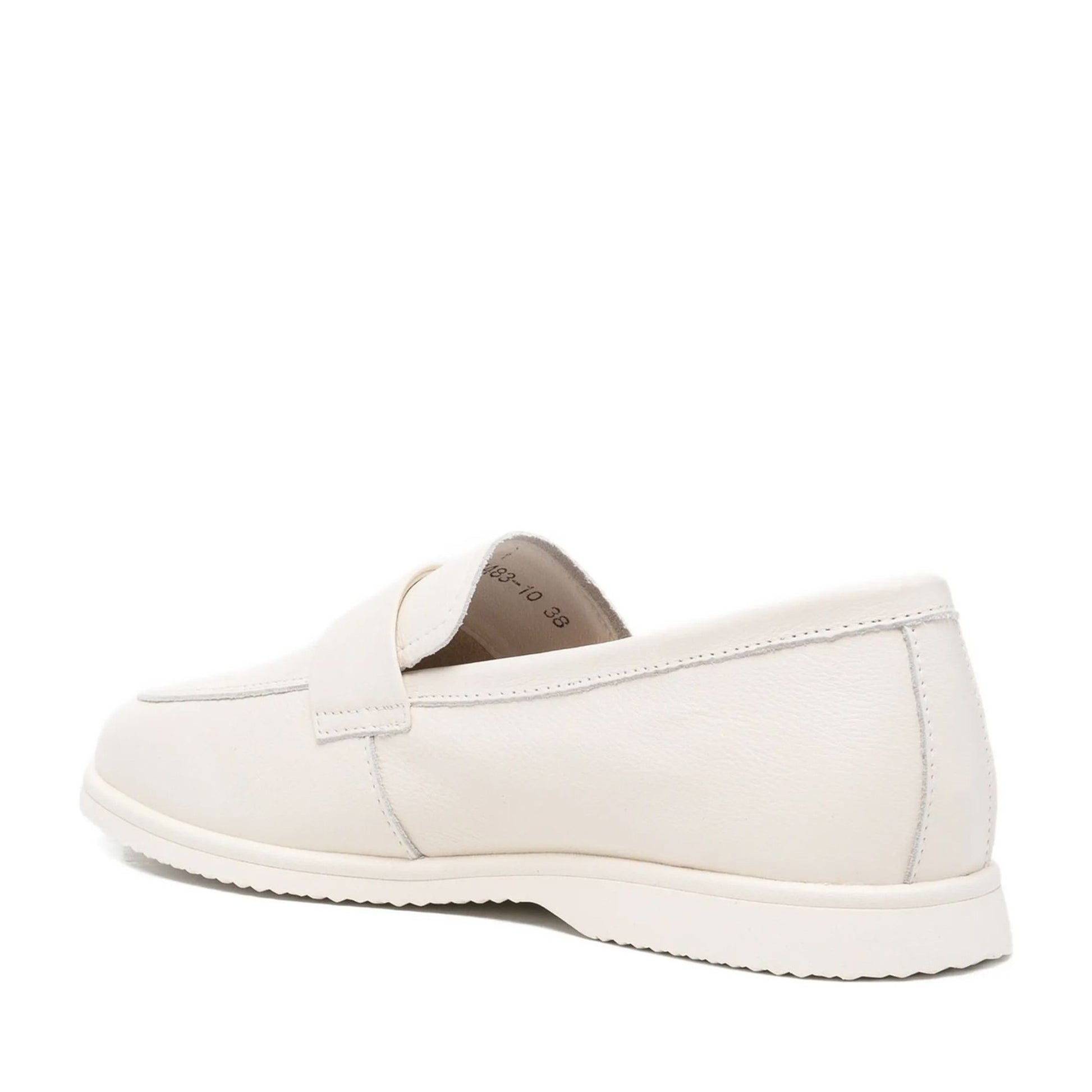 Women's White Loafers