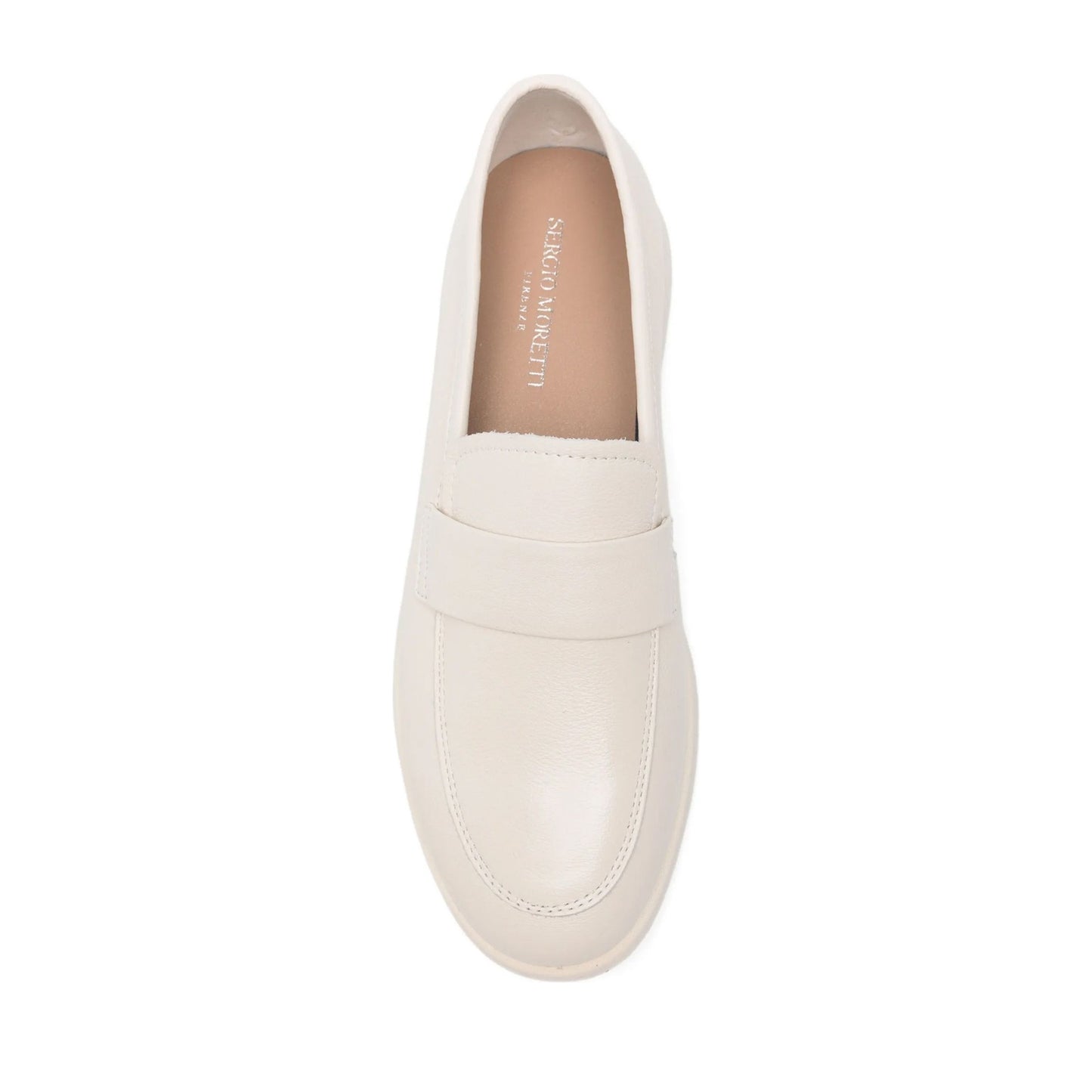 Women's White Loafers
