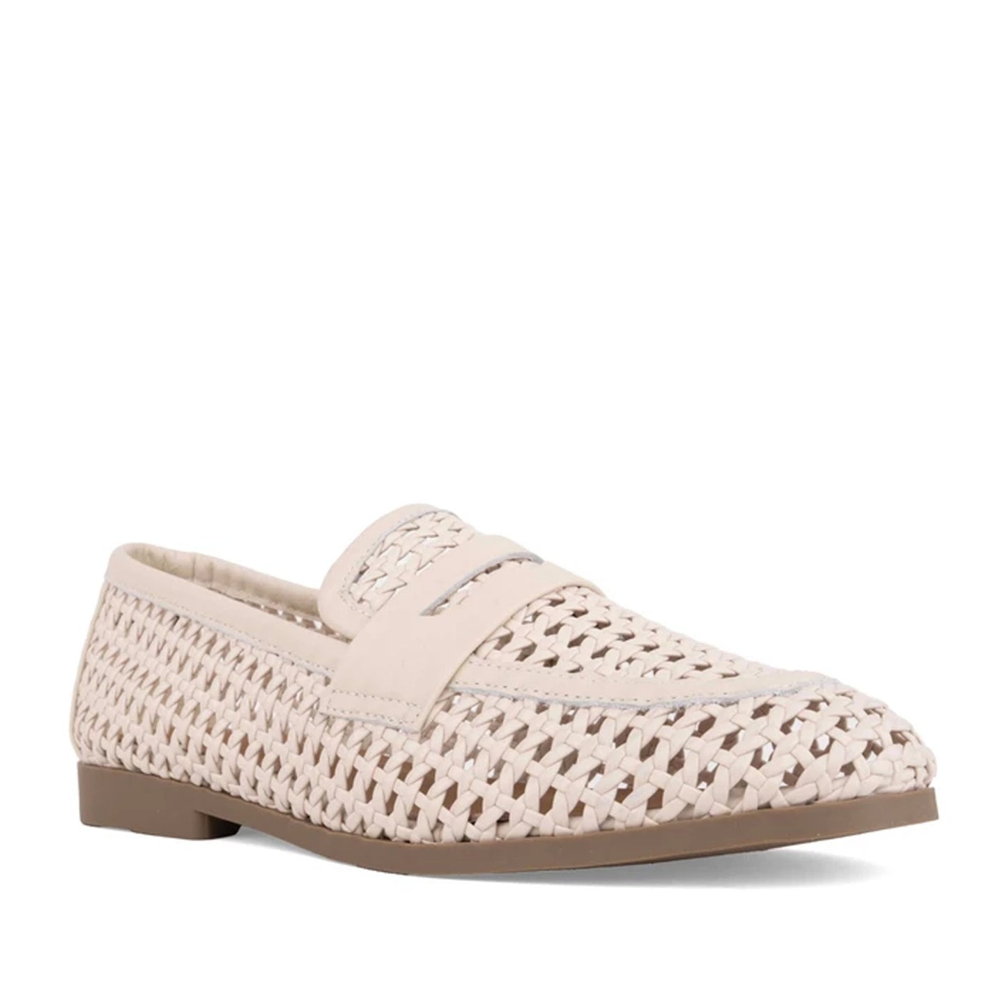 Women's Beige Loafers