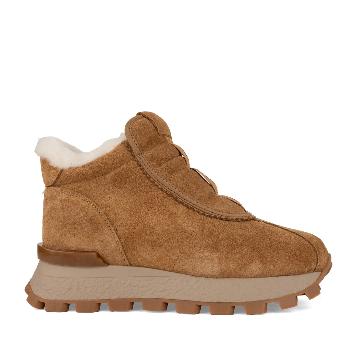 Women's Beige Ankle Boots