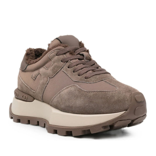 Women's Brown Warm Shoes