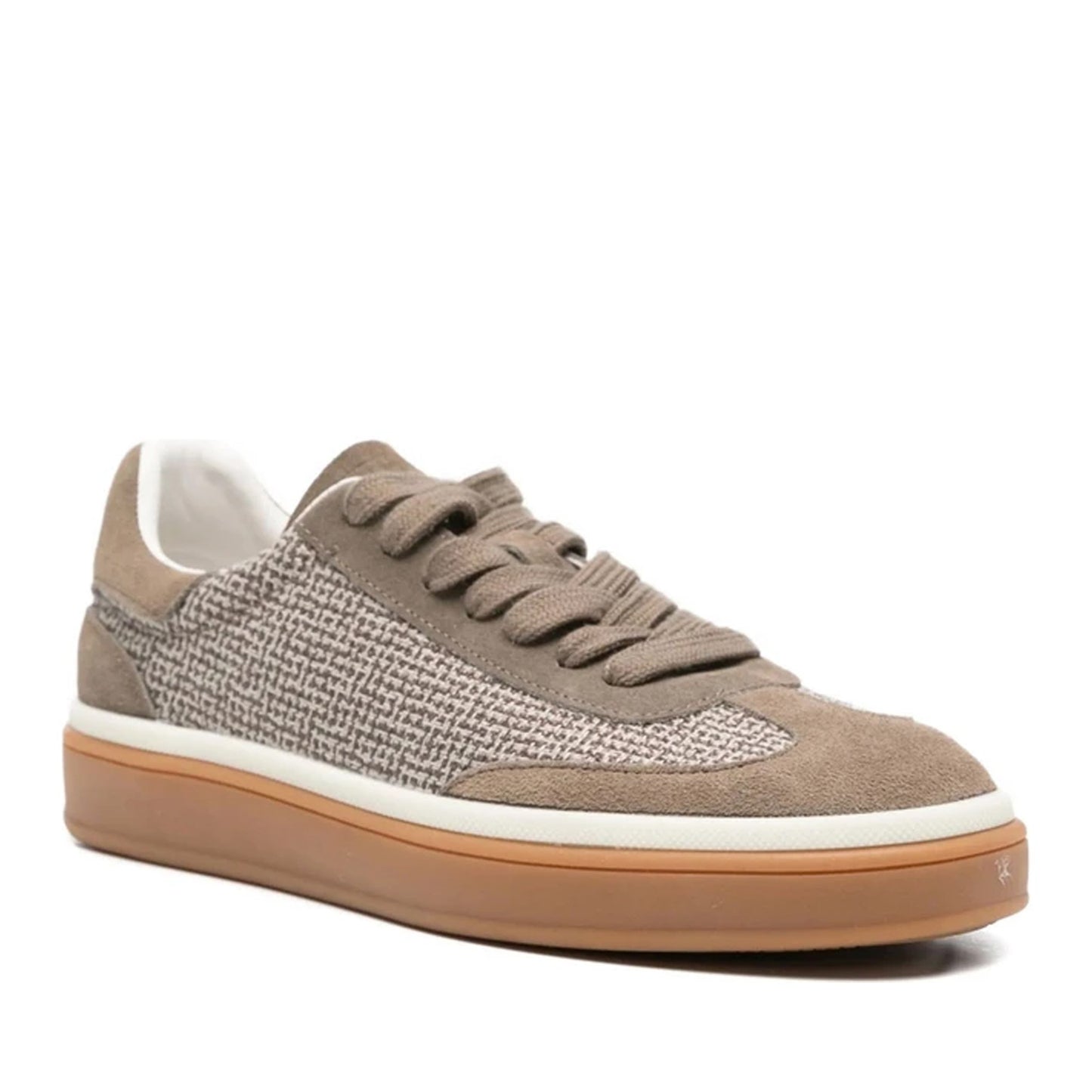Women's Brown Wedge Fashion Sneakers