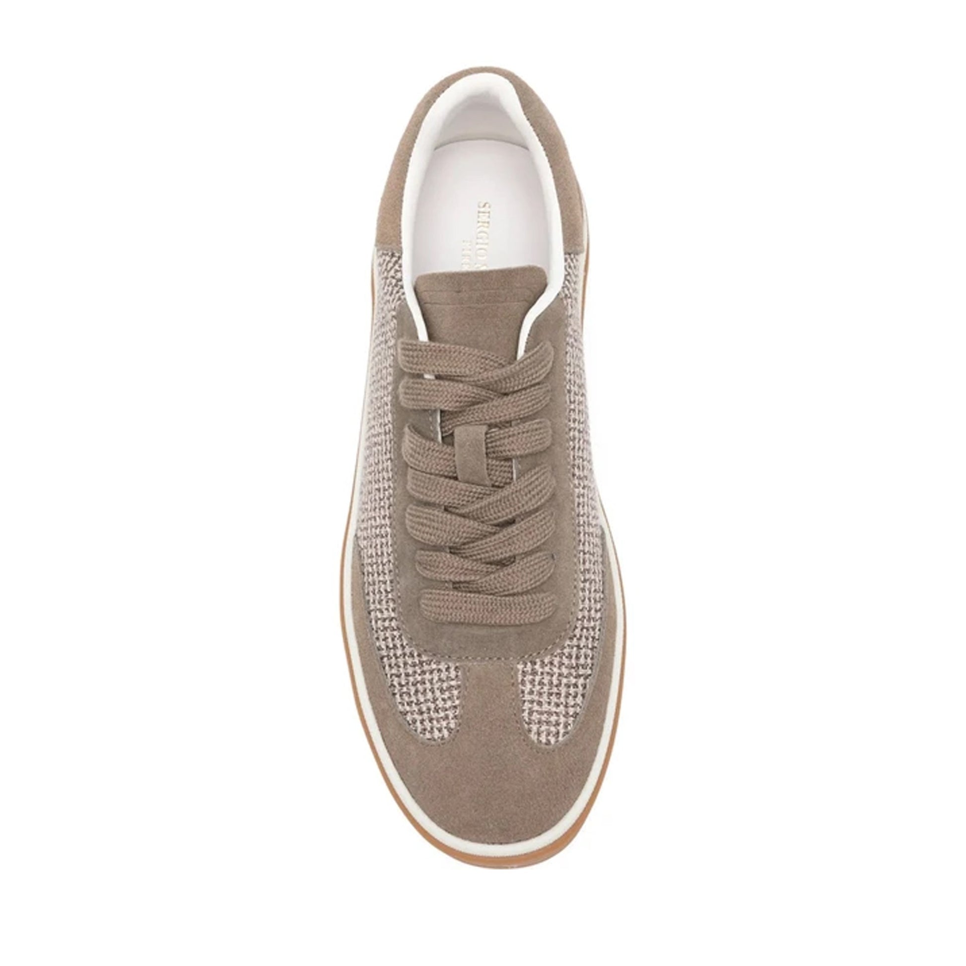 Women's Brown Wedge Fashion Sneakers