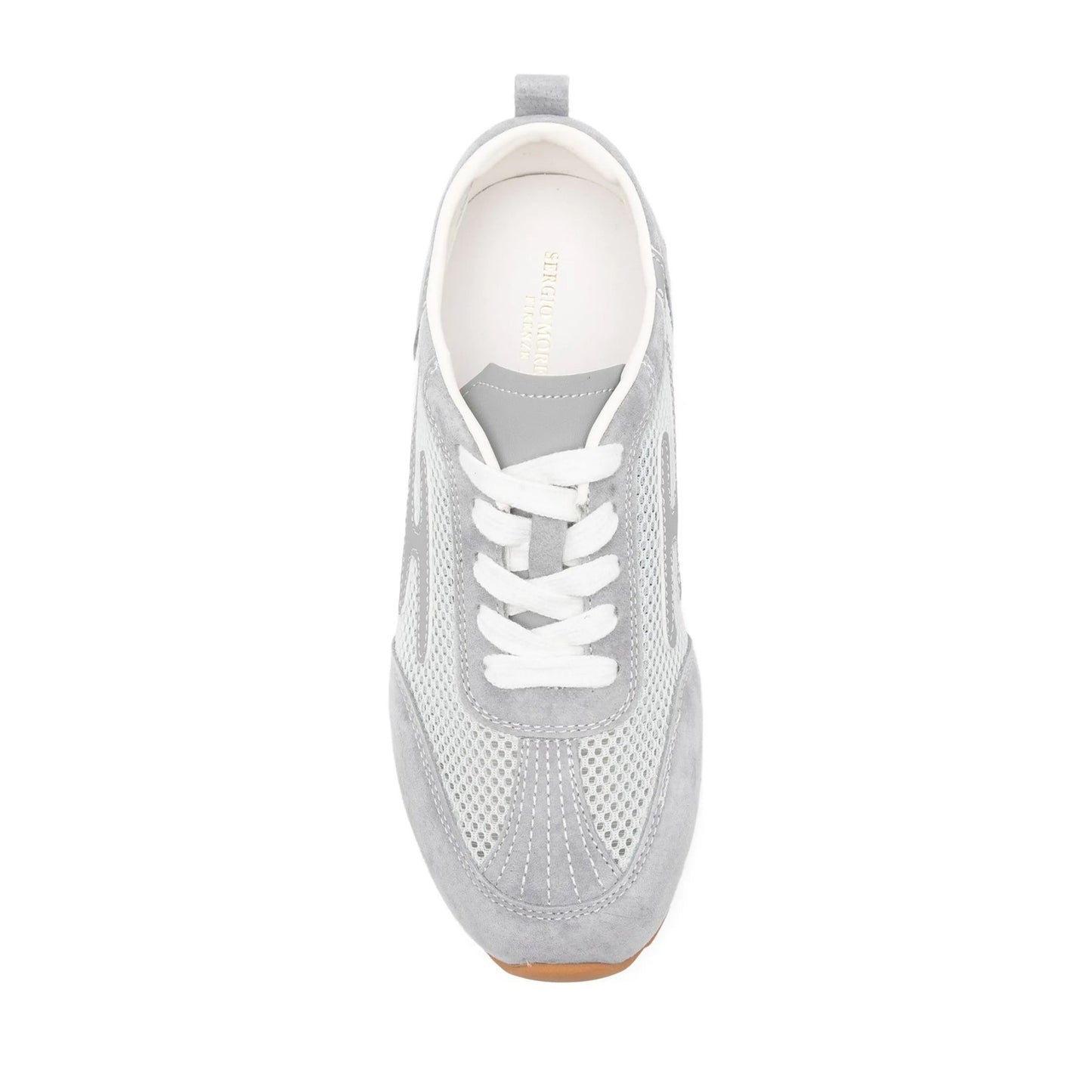 Women's Gray Wedge Fashion Sneakers