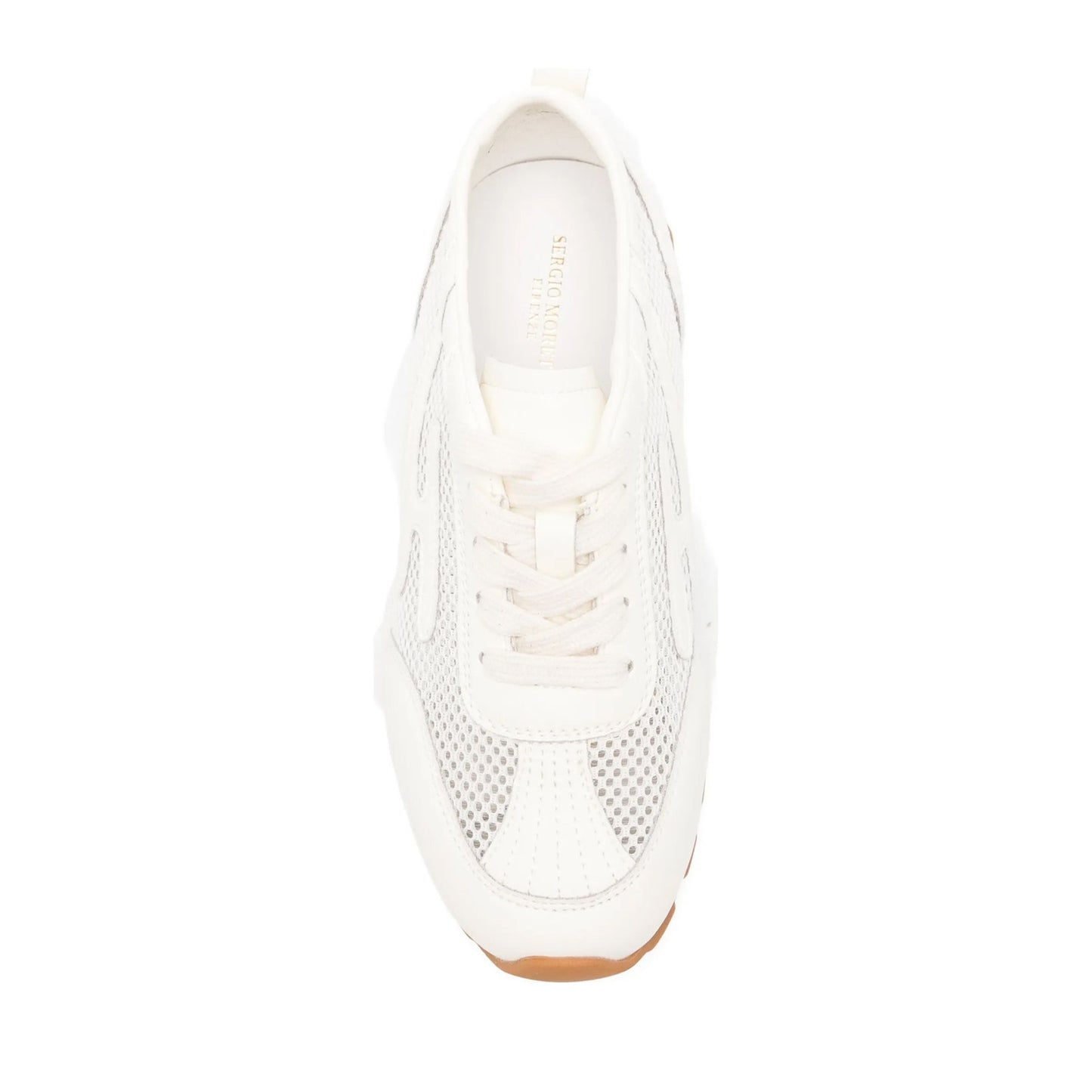 Women's White Wedge Fashion Sneakers