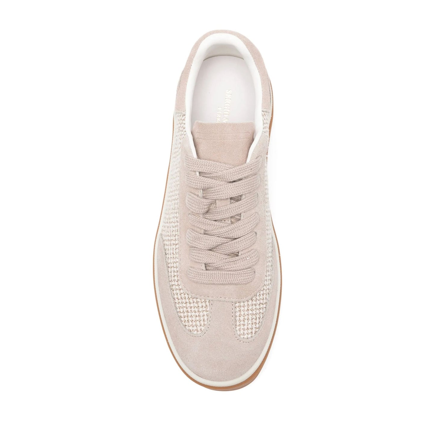 Women's Beige Wedge Fashion Sneakers