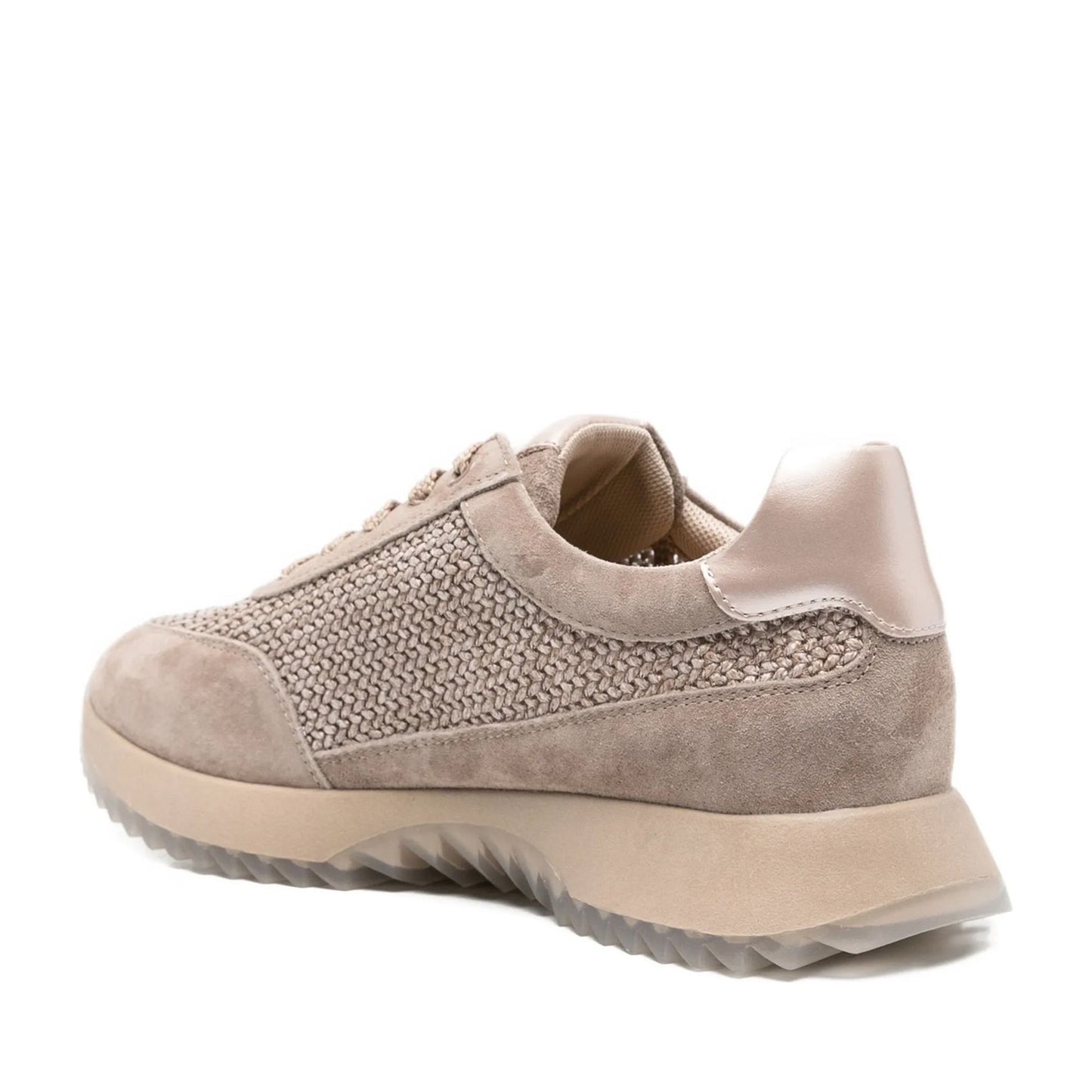 Women's Beige Wedge Fashion Sneakers