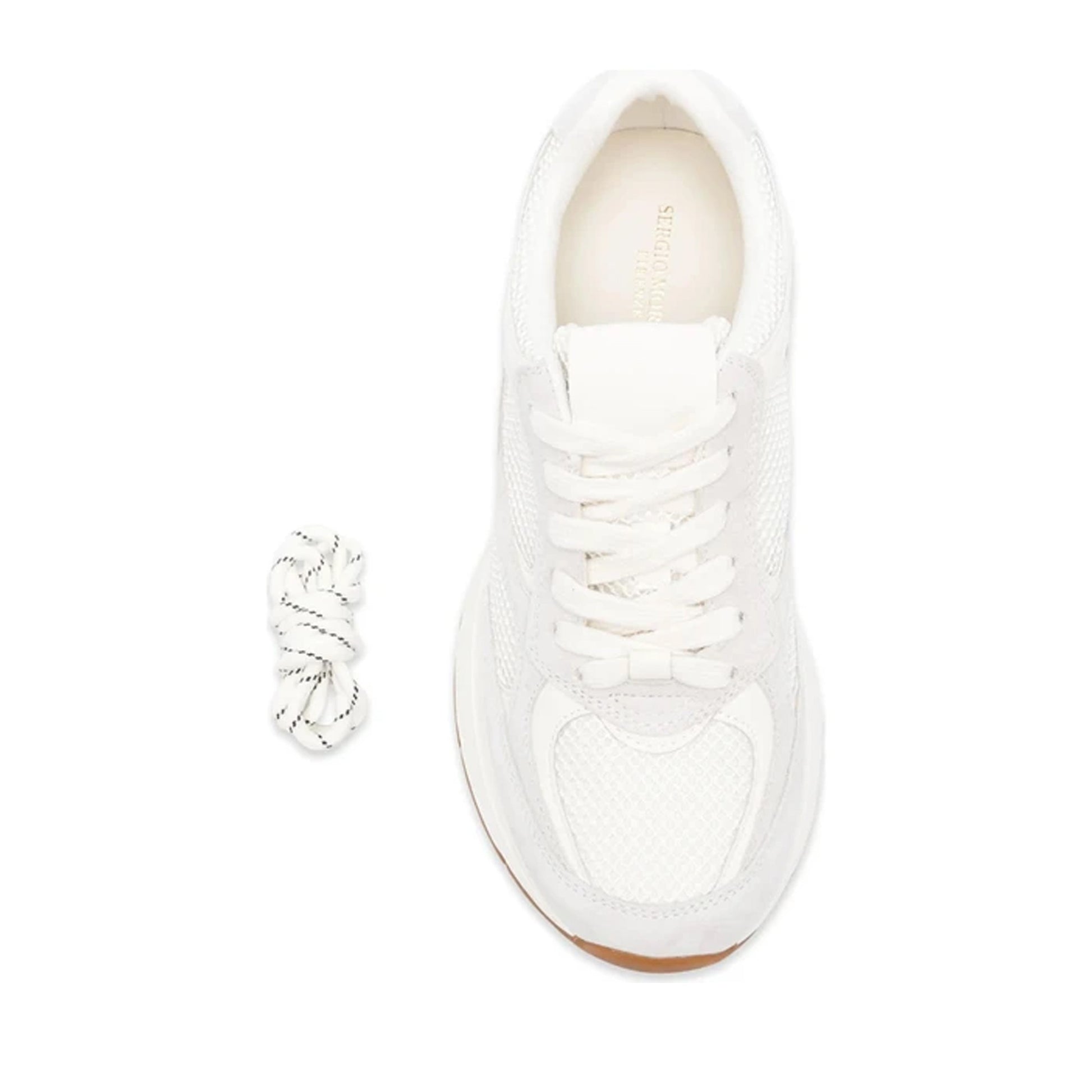 Women's Beige Wedge Fashion Sneakers