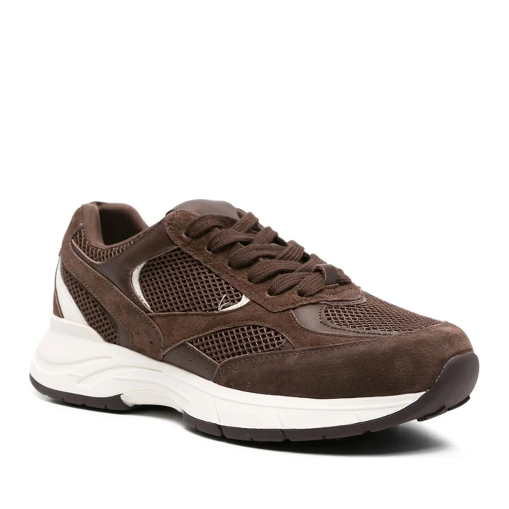 Women's Brown Wedge Fashion Sneakers