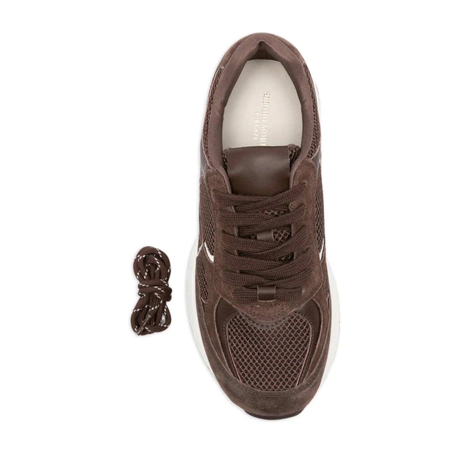 Women's Brown Wedge Fashion Sneakers