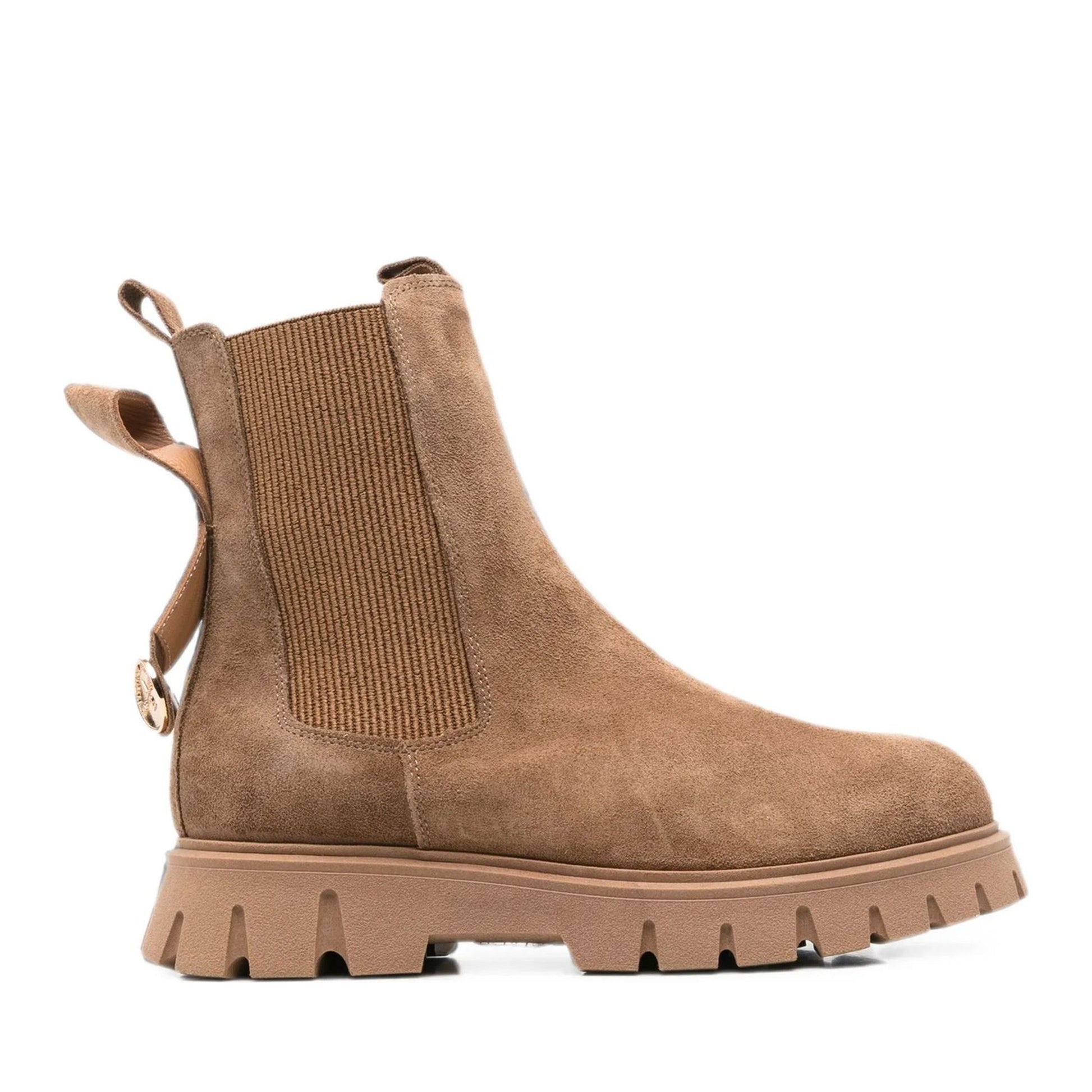 Women's Beige Ankle Boots
