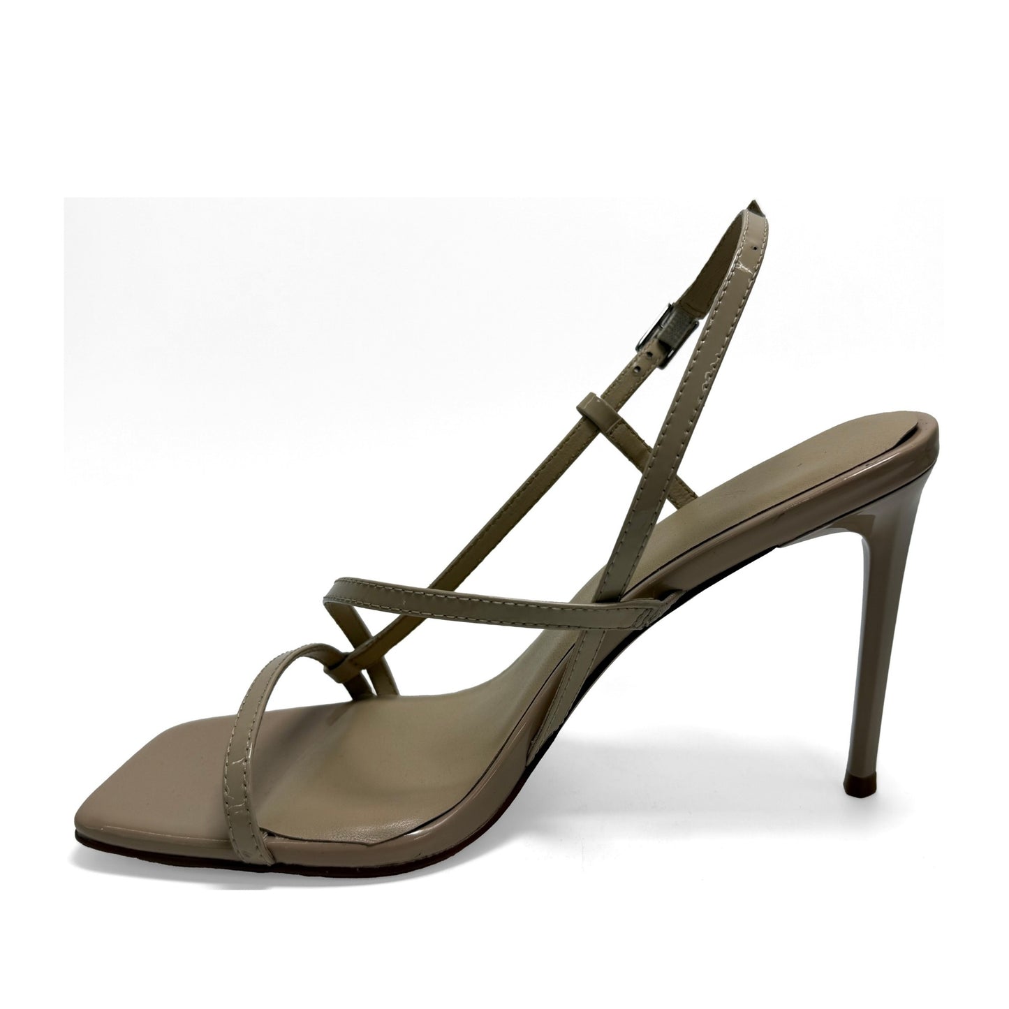 Women's Beige Dress Open-Toe Sandals
