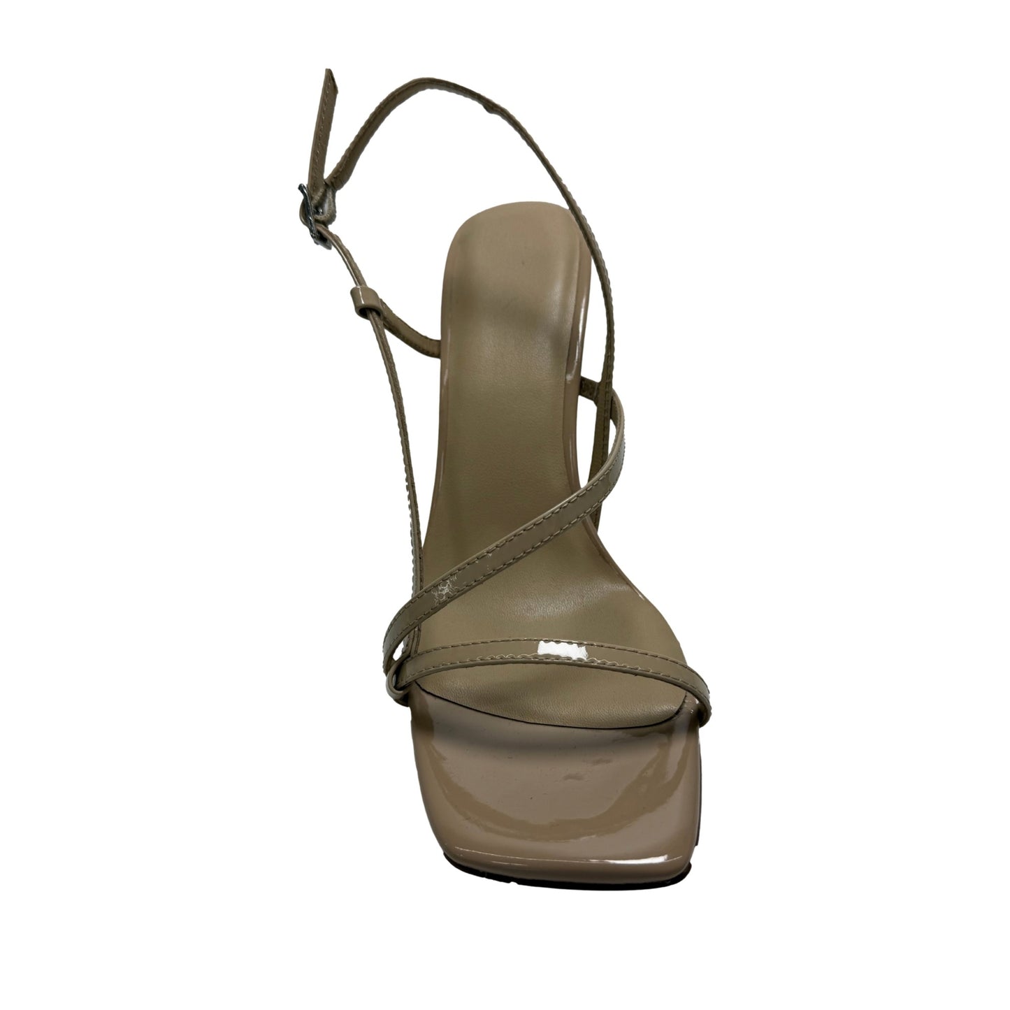 Women's Beige Dress Open-Toe Sandals