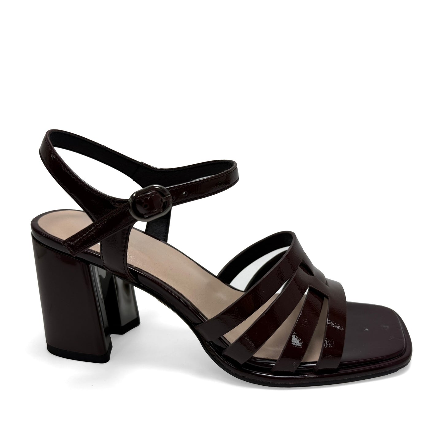 Women's Black Dress Open-Toe Sandals