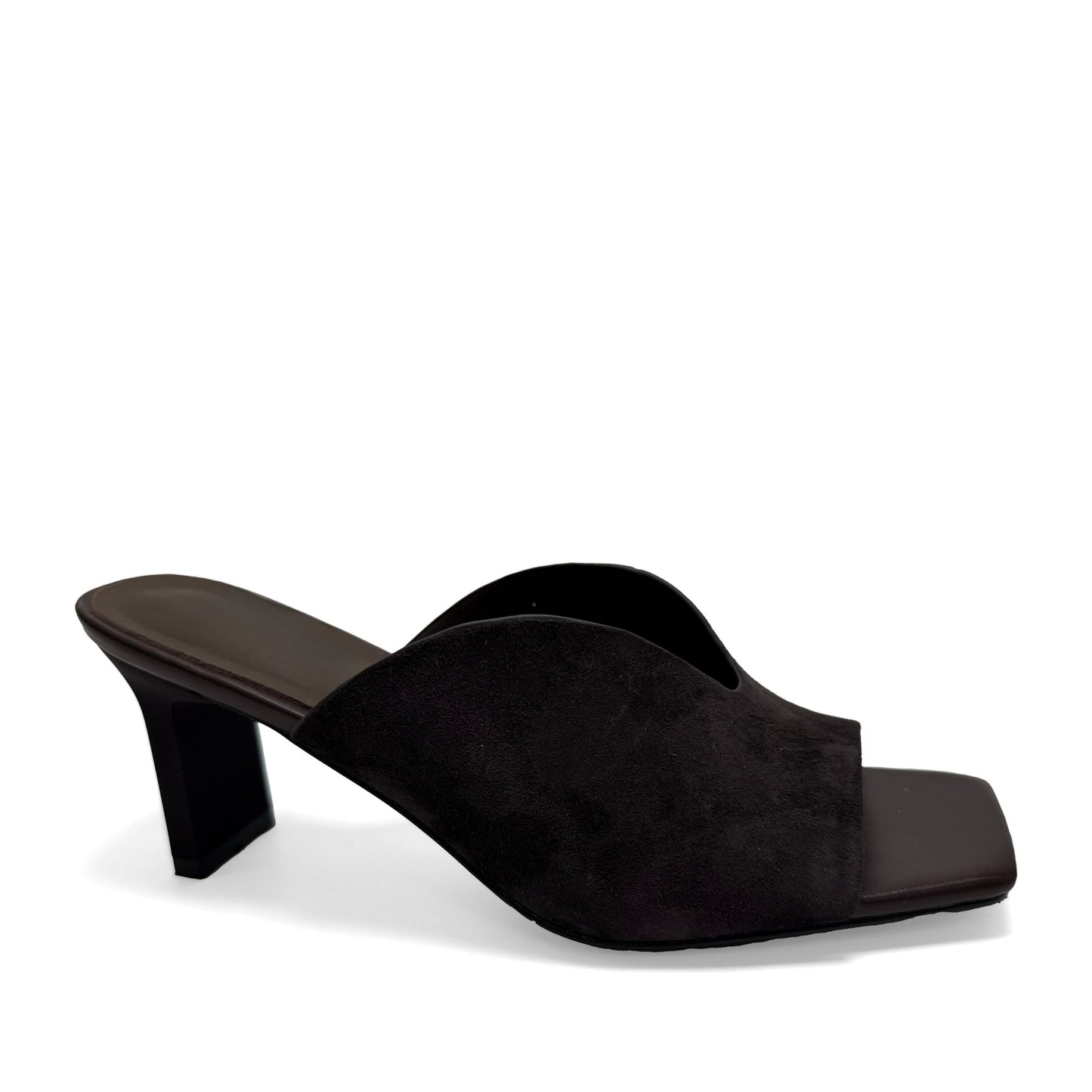 Women's Brown Dress Open-Toe Slippers