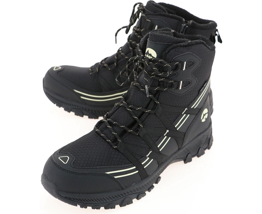black casual closed booties