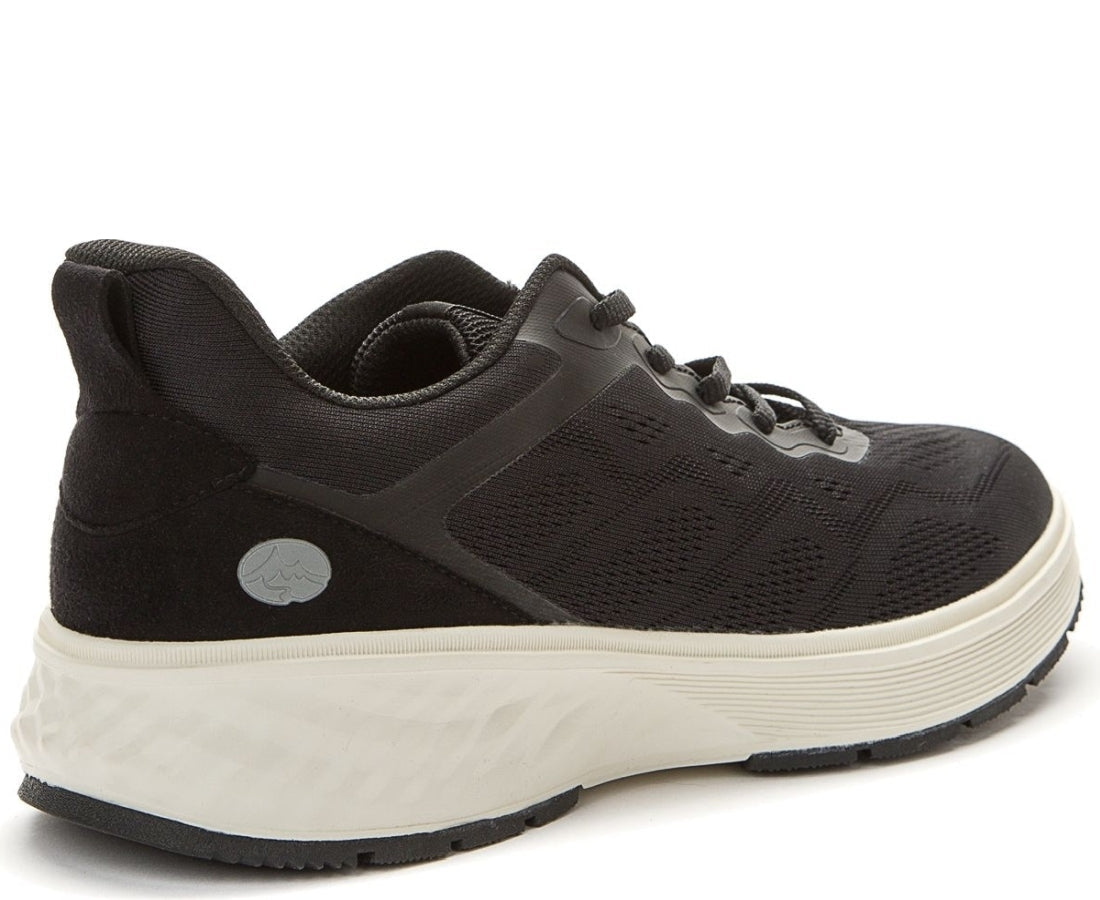 black casual closed sneakers