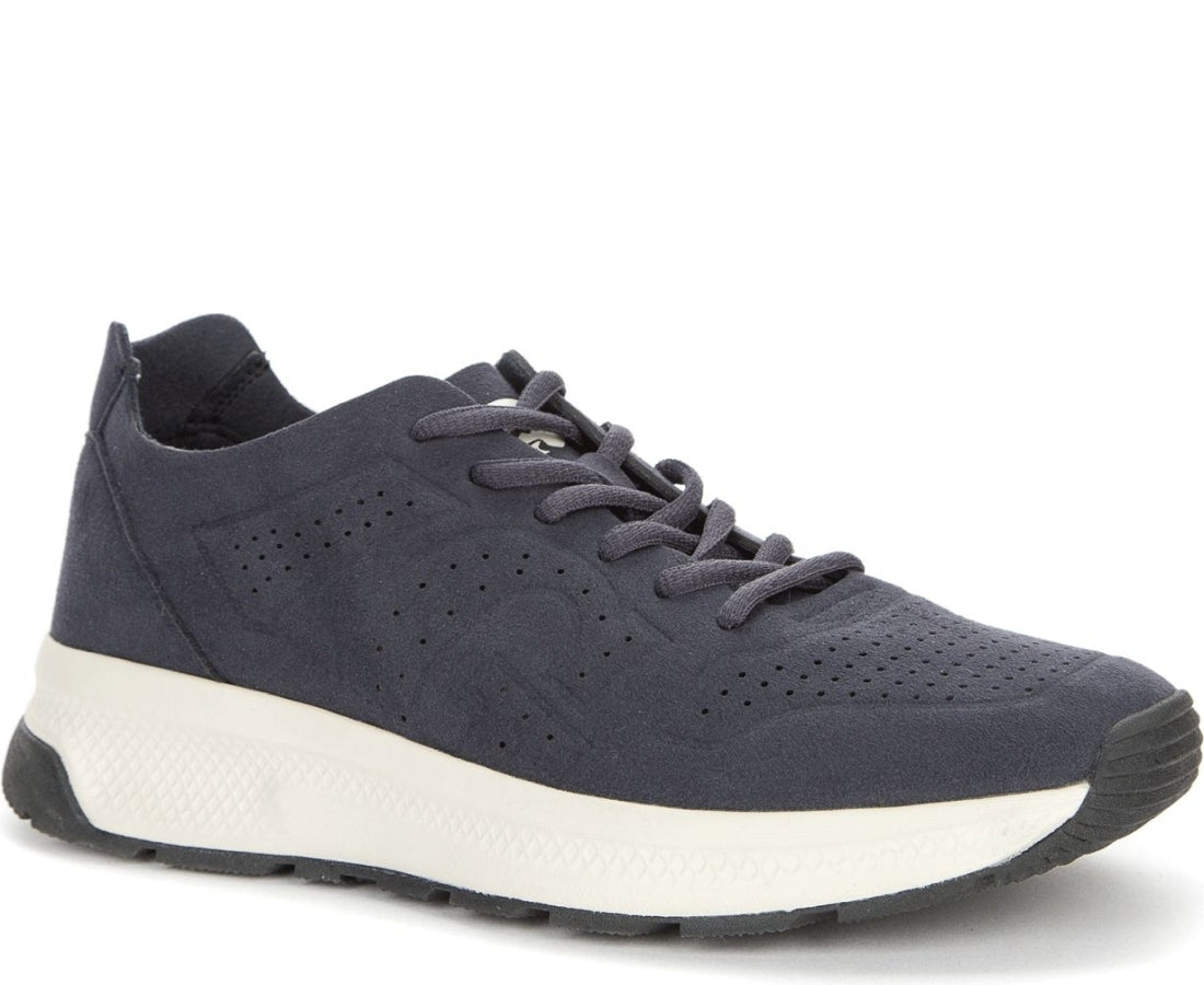blue casual closed sneakers