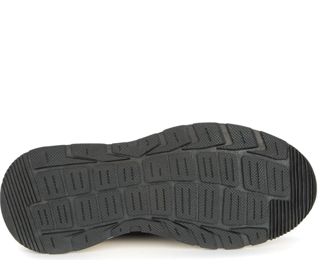 blue casual closed sneakers
