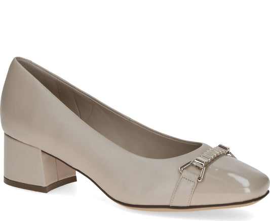 beige elegant closed formal