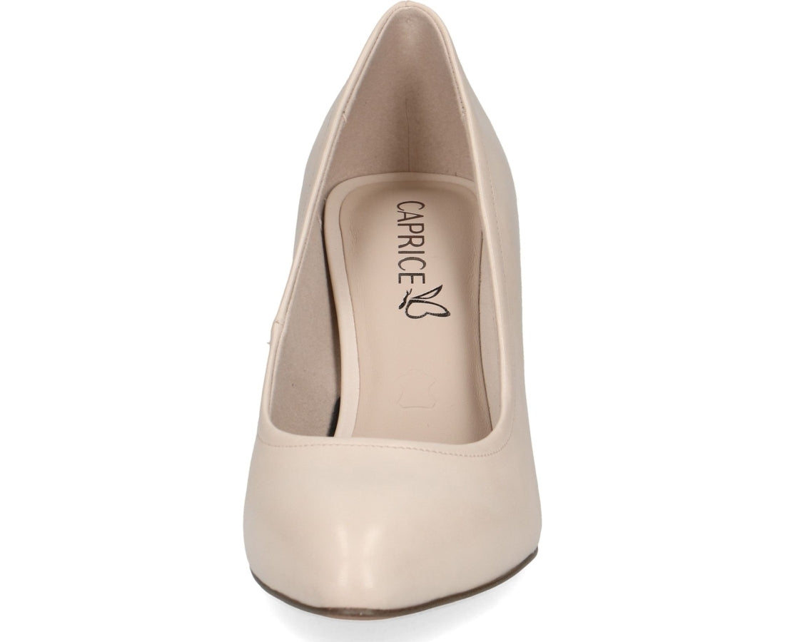 beige elegant closed formal