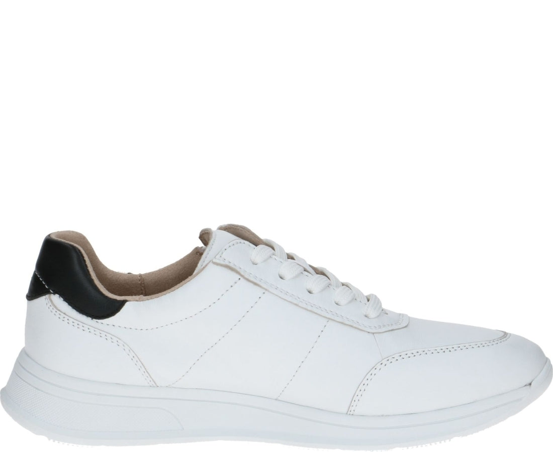leisure trainers white black