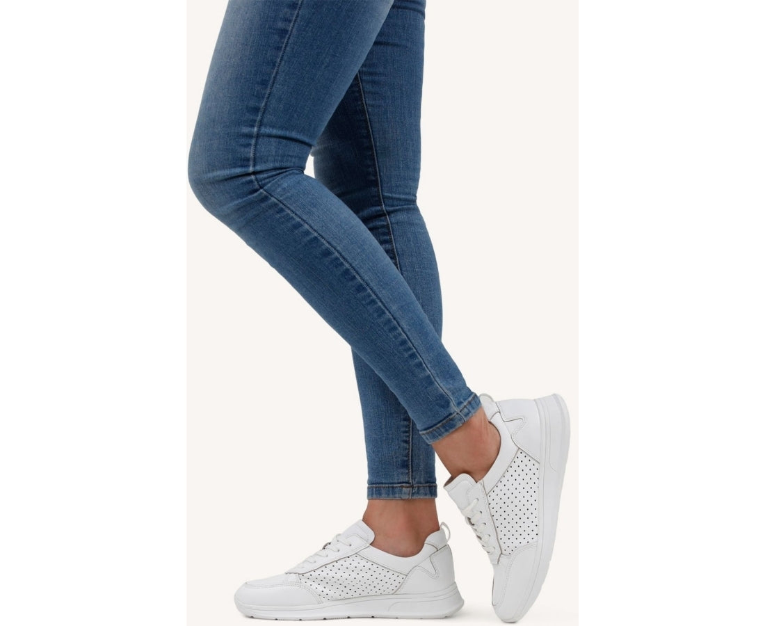 leisure trainers white