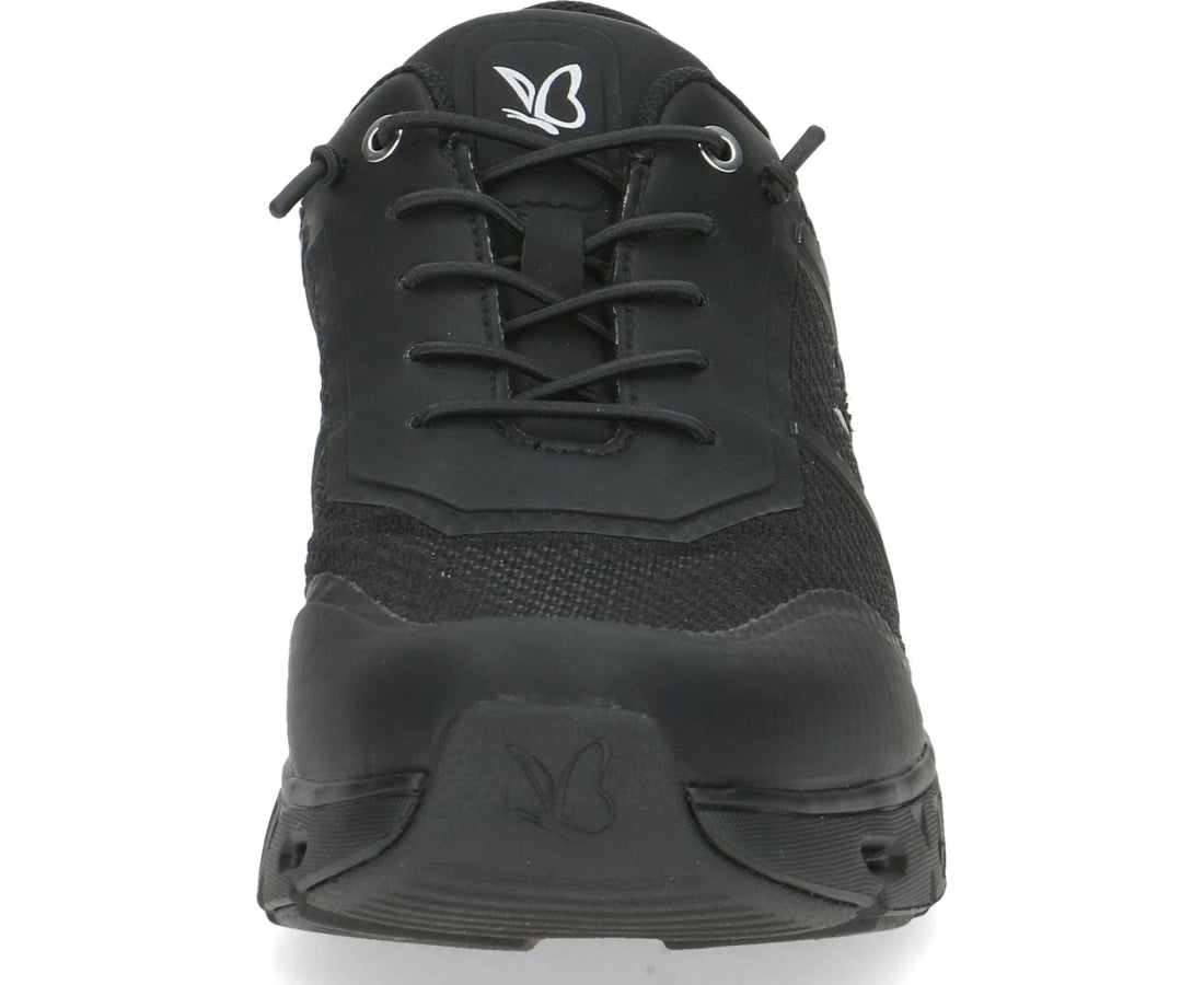leisure trainers black
