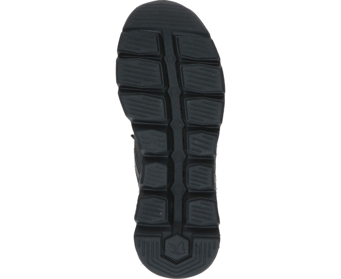 leisure trainers black