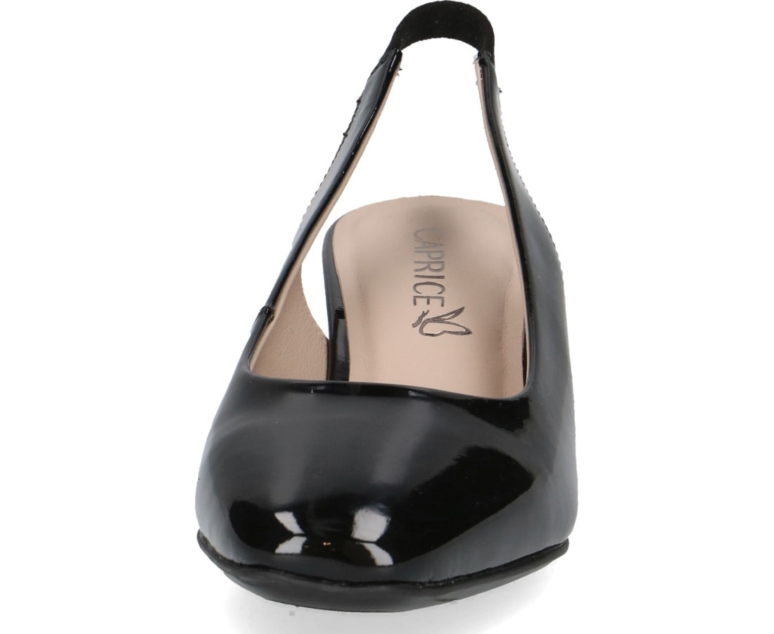 black elegant part-open formal