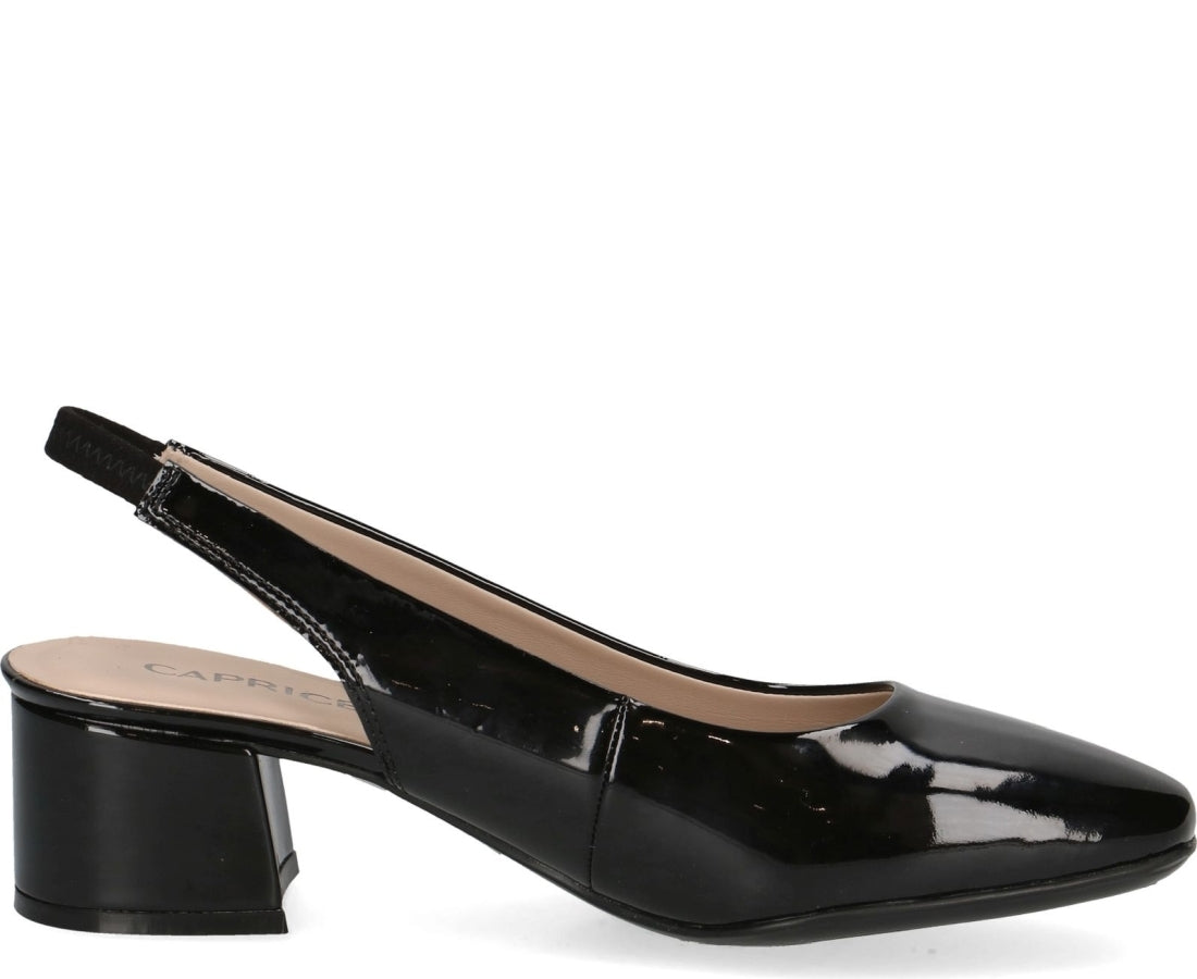 black elegant part-open formal