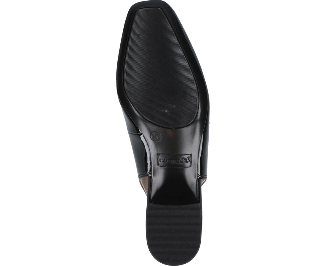 black elegant part-open formal