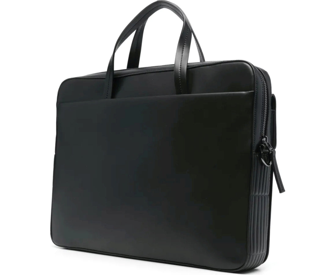 vertical lines laptop bag