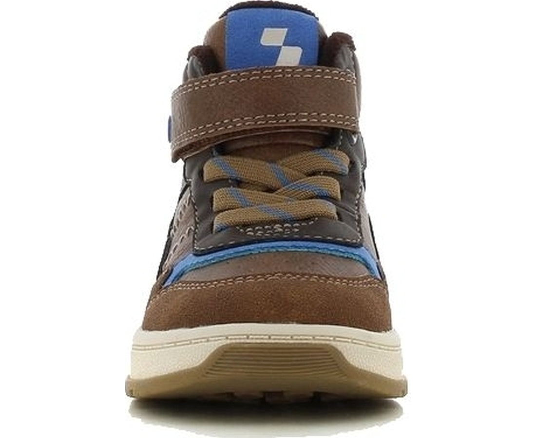 boys baby high sneakers natural green