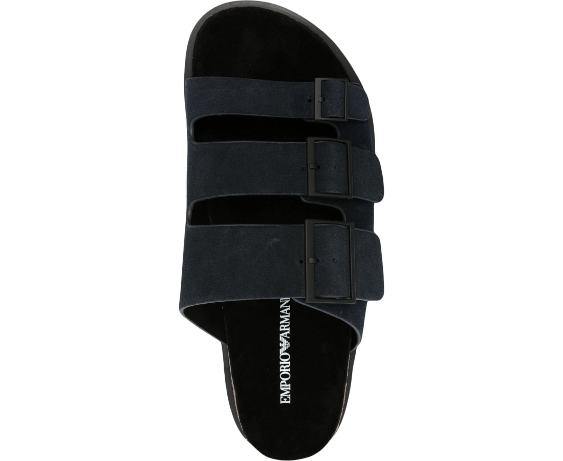 navy casual open sandal