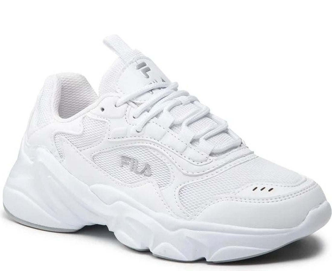 collene leisure trainers white
