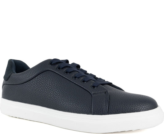 blue casual sneakers