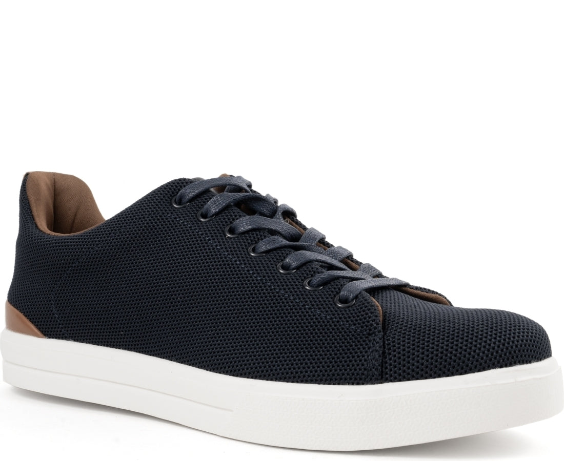 blue casual sneakers