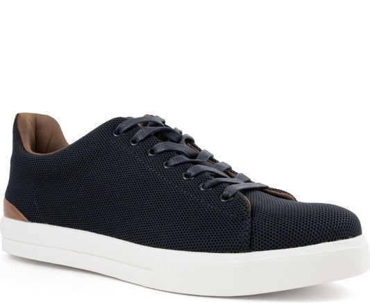blue casual sneakers