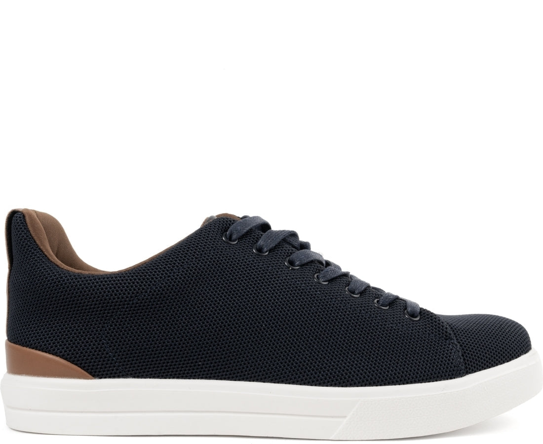 blue casual sneakers