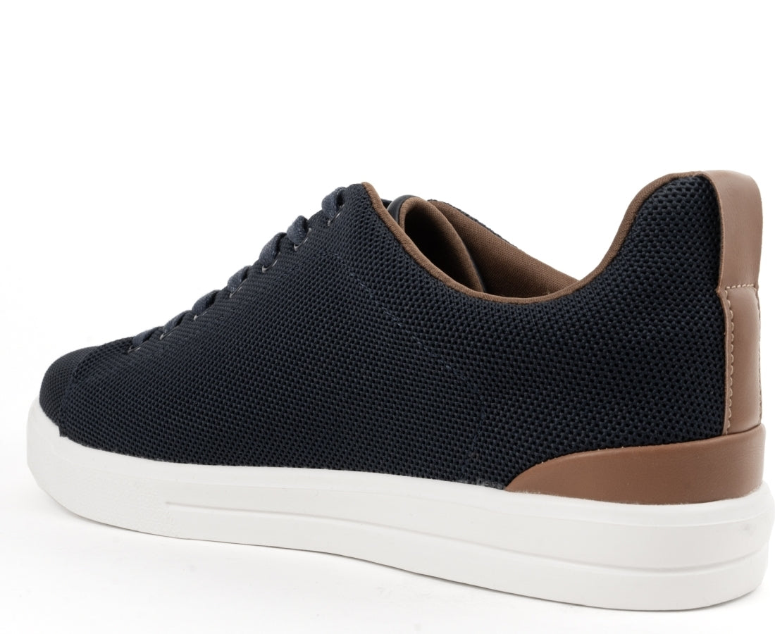 blue casual sneakers