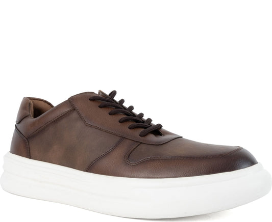brown casual sneakers
