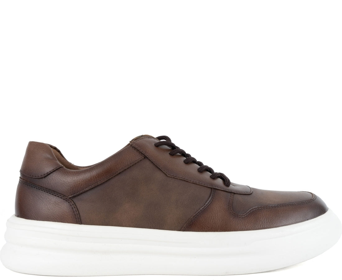 brown casual sneakers