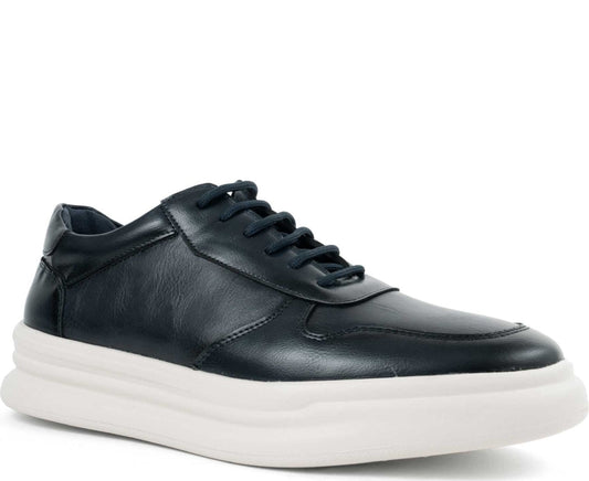blue casual sneakers