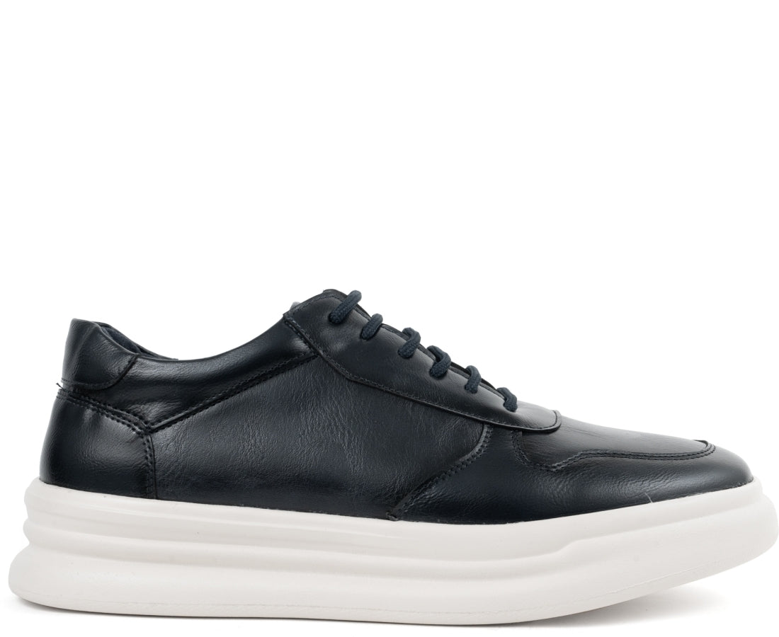 blue casual sneakers
