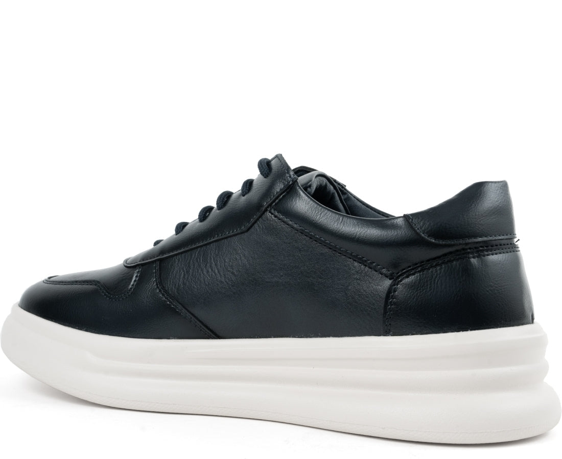 blue casual sneakers