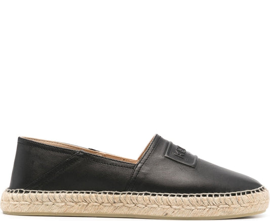 kenzo espadrille slip-on black