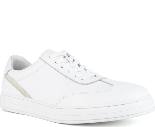 leisure trainers white