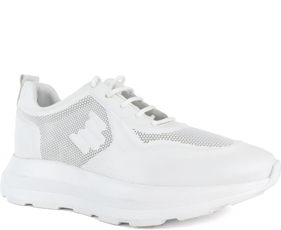 leisure trainers white